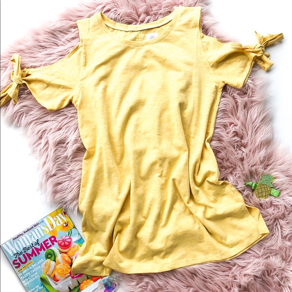 Bow Sleeve Happy Day Top